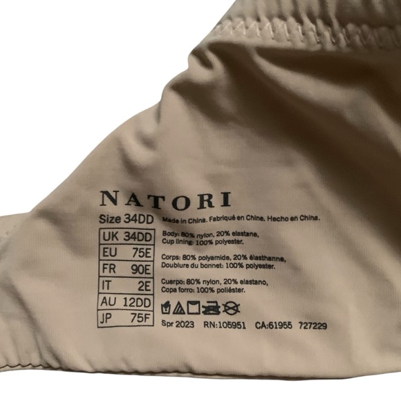NATORI Minimal Convertible Pushup Bra! Retail $67 - Picture 6 of 7